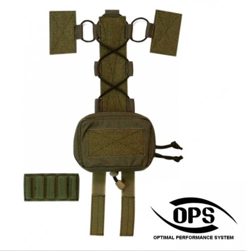 OPS COMBAT HELMET COUNTER-WEIGHT/UTILITY POCKET