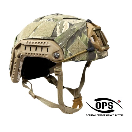 MODULAR COMBAT HELMET COVER FOR OPS-CORE SUPER-HIGH CUT / MARITIME BALLISTIC HELMET