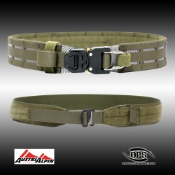 O.P.S. Perseverance D-Ring Cobra Tactical Belt RANGER GREEN