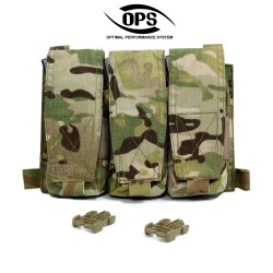 OPS TRIPLE M4/AK MAG POUCH/PANEL